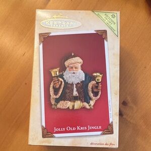 Hallmark Keepsake Santa Ornament with Bells